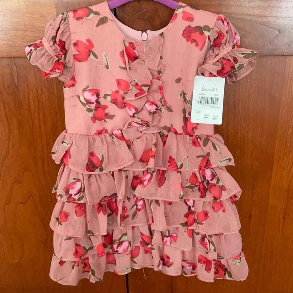 Bardot Rose Floral 24 month Dress